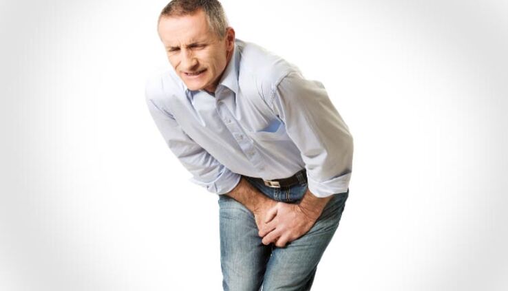 Acute prostatitis manifests itself as severe pain in the perineum in men