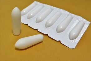 Suppositories for the treatment of prostatitis
