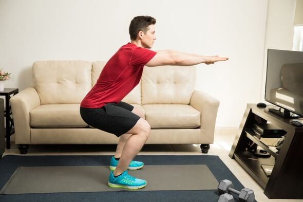 Exercises for the treatment of calculous prostatitis