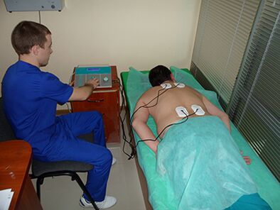 Drug electrophoresis for prostatitis