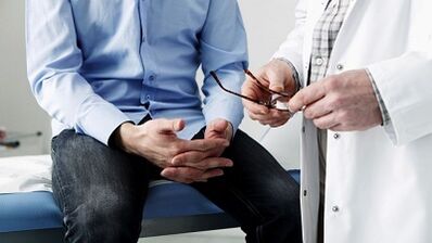 Secondary prevention of the prostatite in men