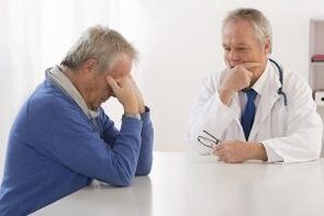 Symptoms of prostatitis in men